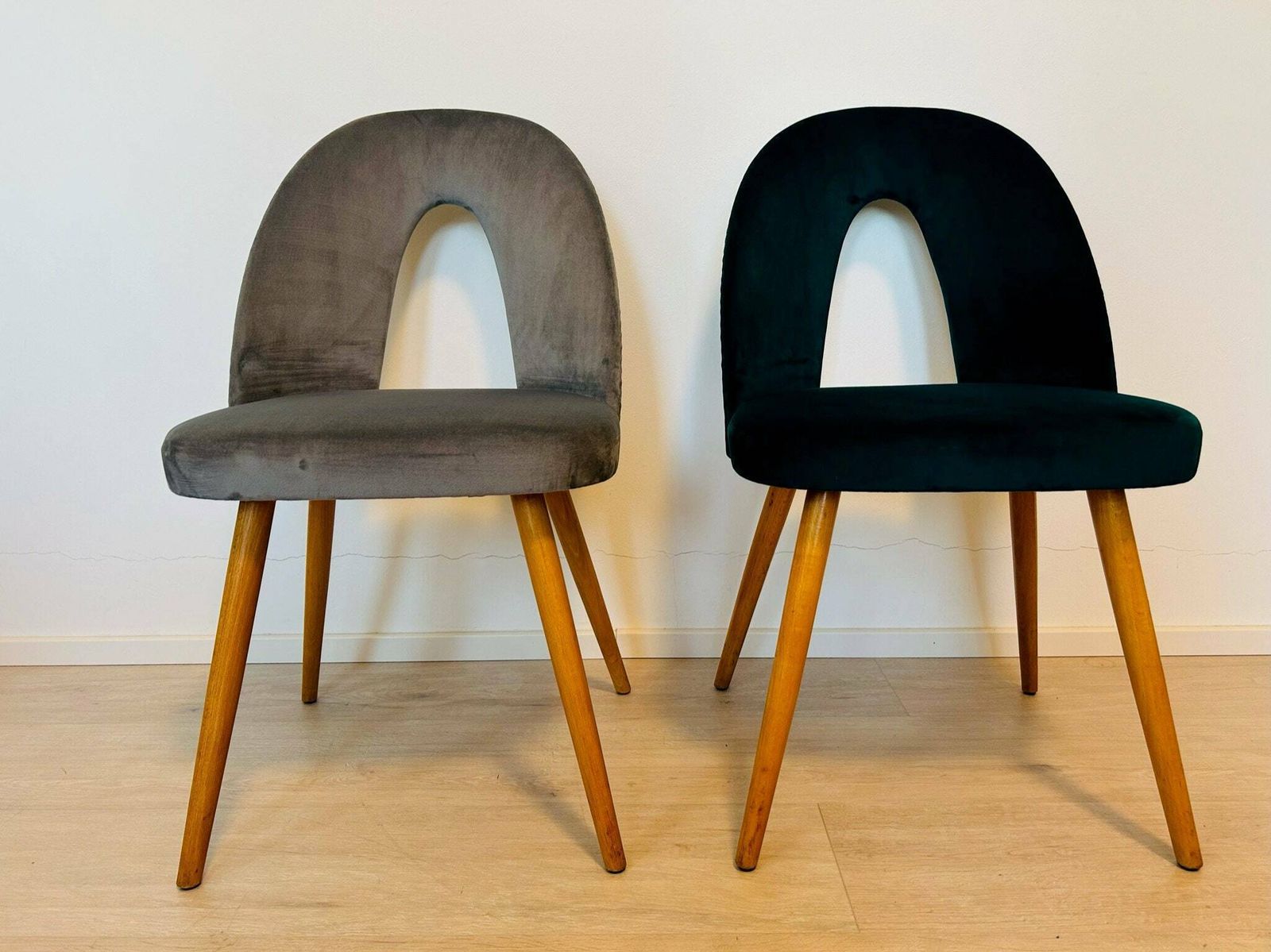 Mid Century Dining Chairs By Antonín šuman For Tatra, Set Of 4 photo for sale