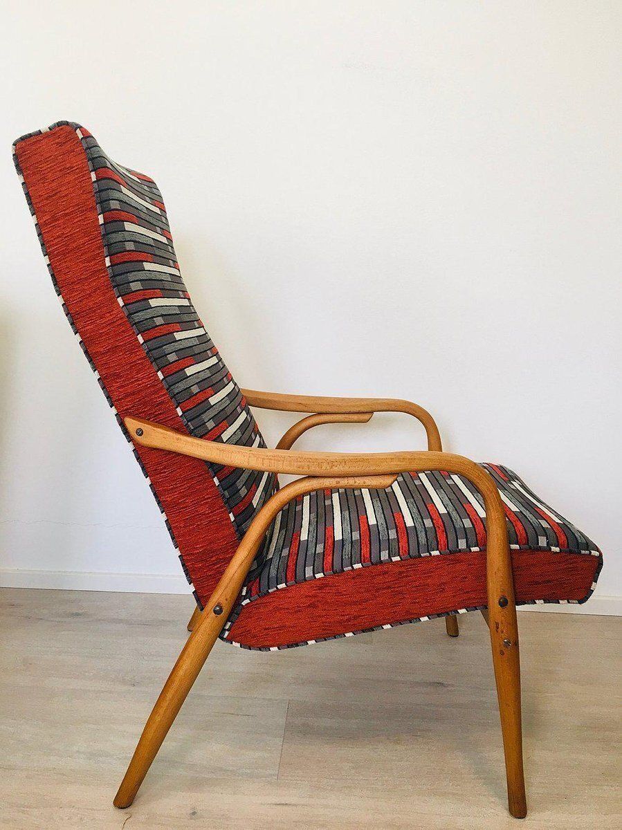 Armchair By Antonin Suman For Ton, 1960s photo for sale