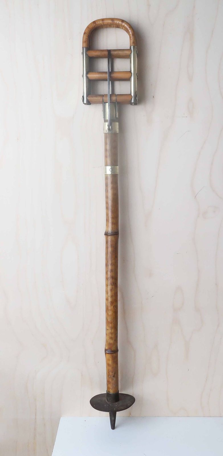 Antique Bamboo Shooting Stick. English. C.1910 photo furniture