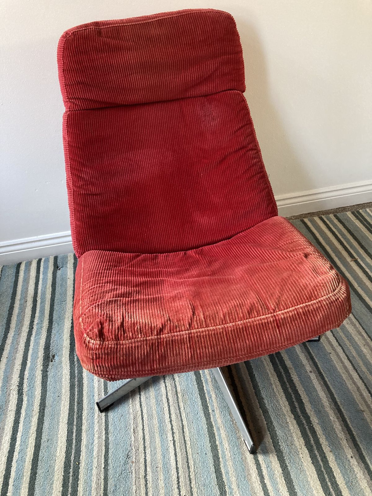Vintage Ikea Lunna Swivel Chair
