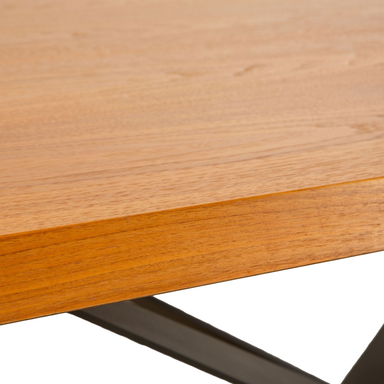 Table à manger Cattelan Italia Spyder en bois, marron et noir, 240 x 120 x 76 cm photo for sale