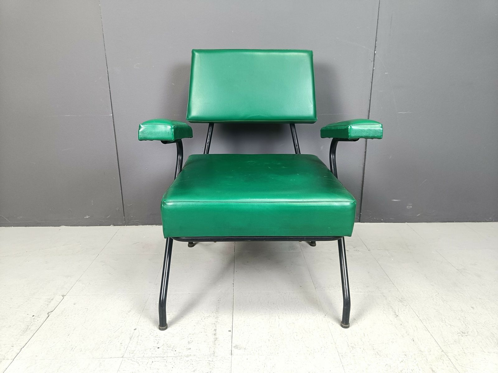 Mid Century Italian Armchair, 1950s photo for sale
