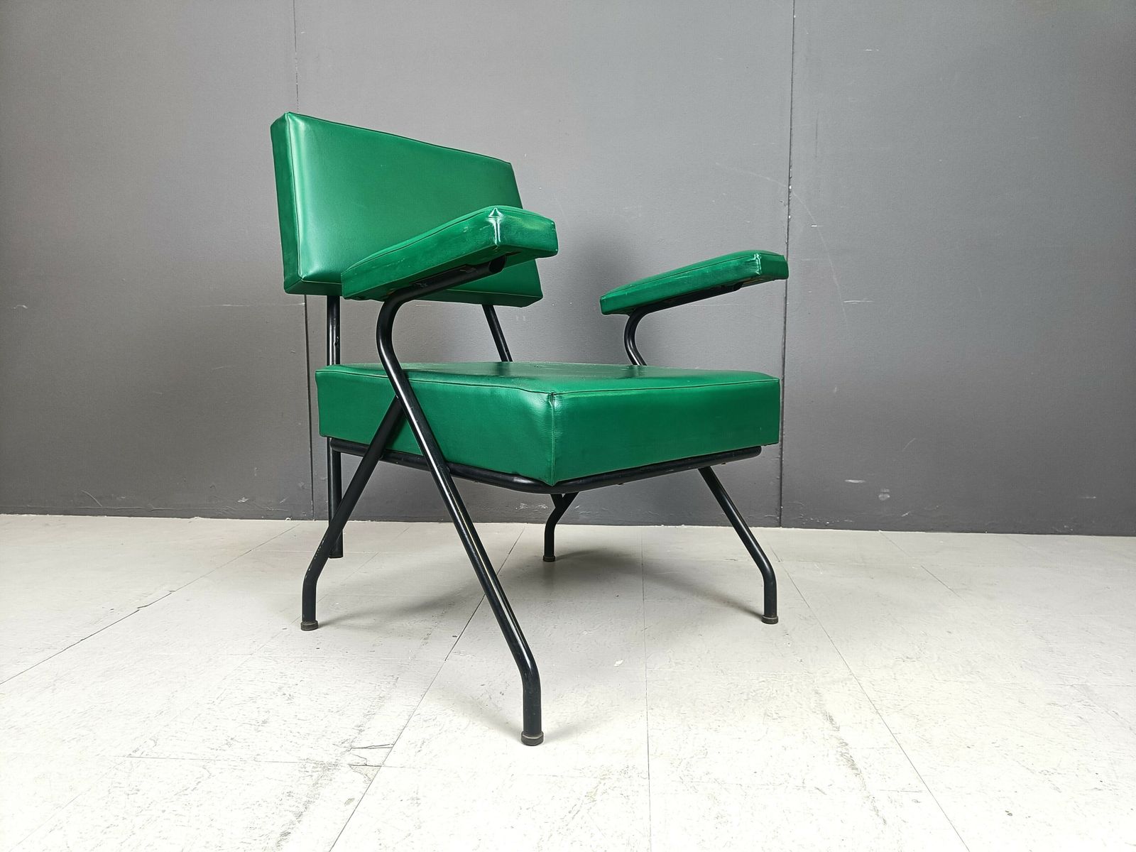 Mid Century Italian Armchair, 1950s
