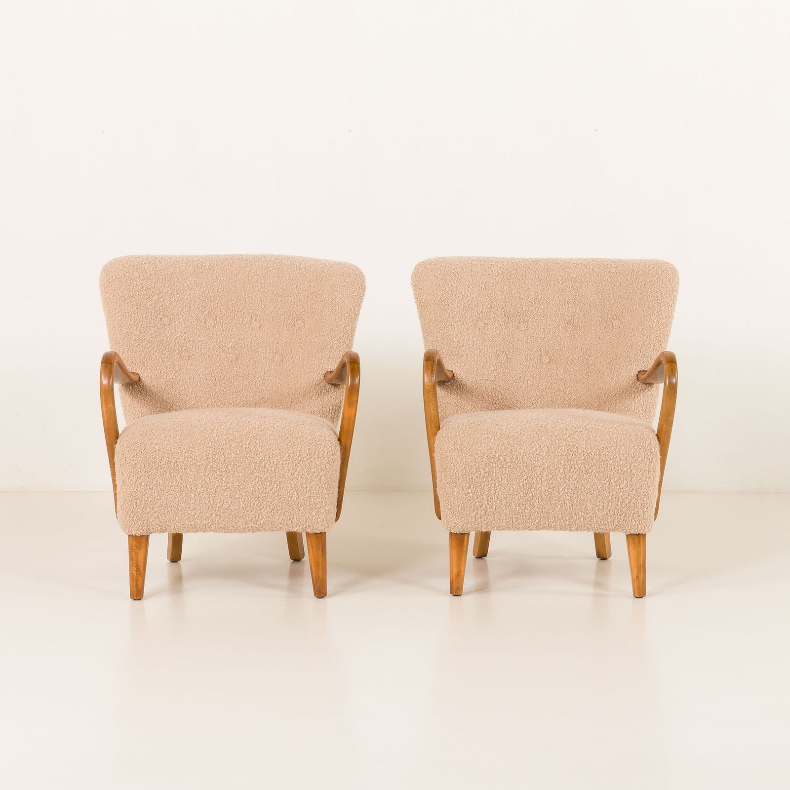 Alfred Christensen Pair Of Two Armchairs, Denmark 1950s photo 3954.0
