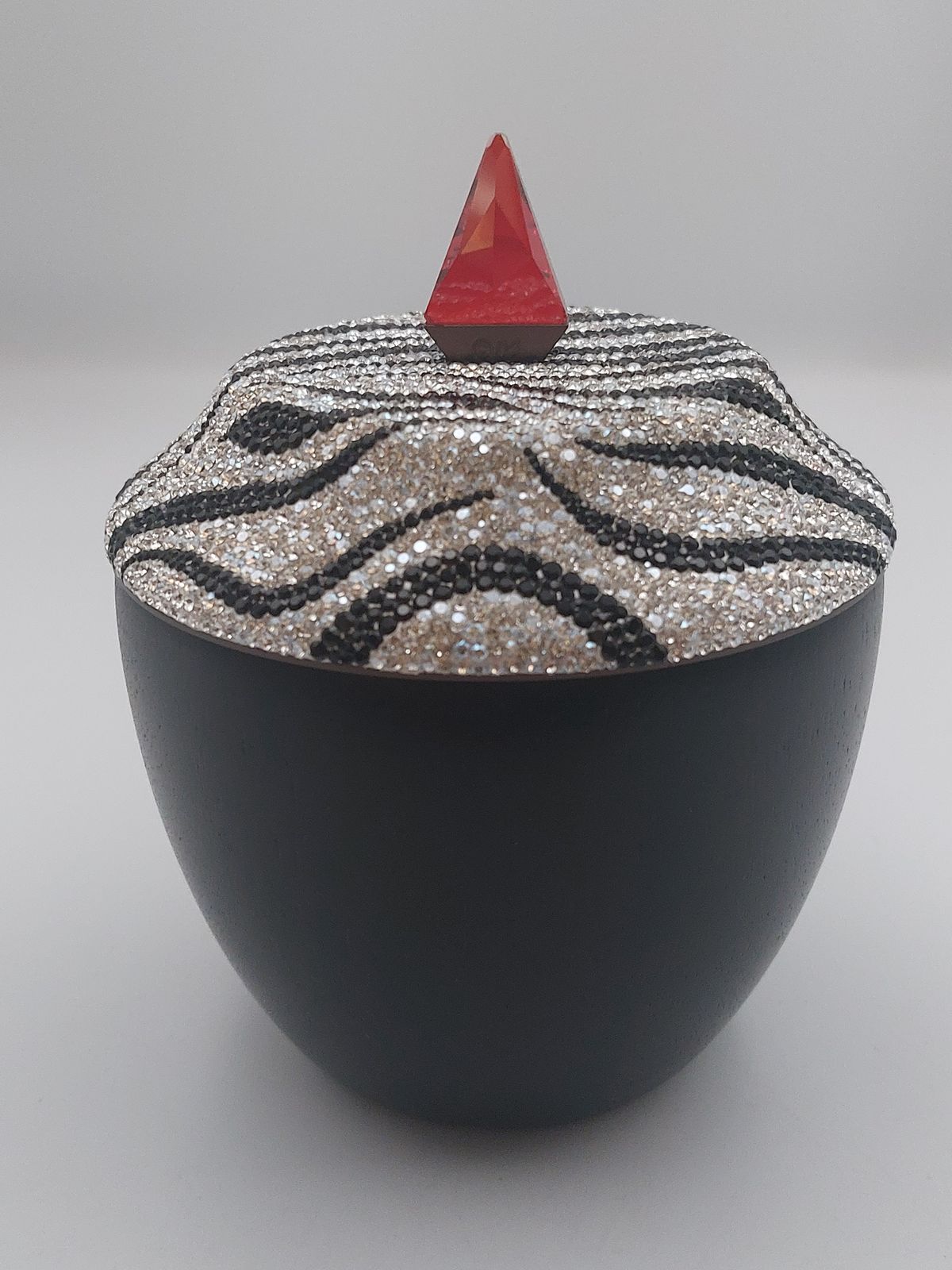 Magnificient Swarovski Zebra Crystal Box  Jamila Large 5557836 African Elegance