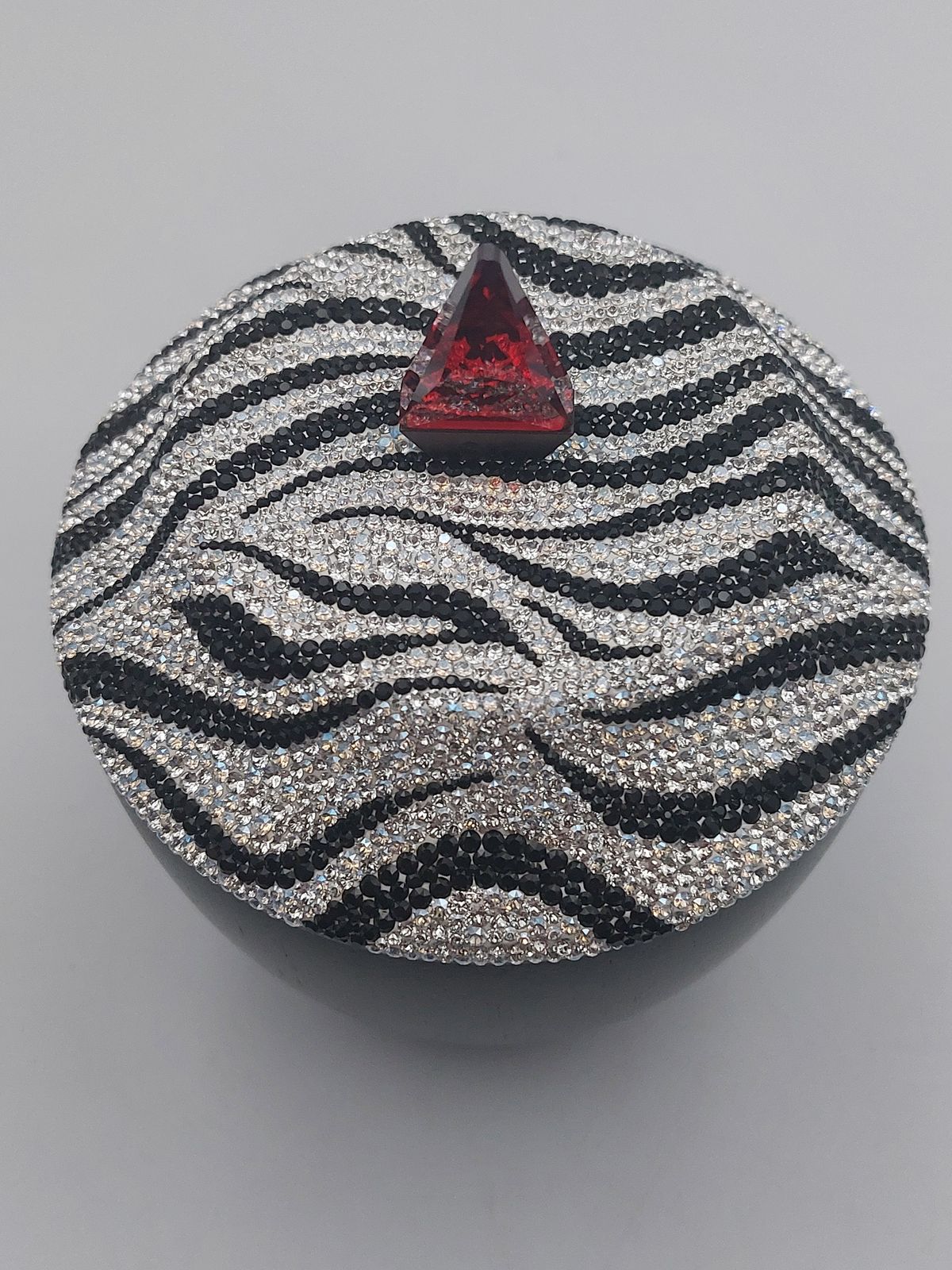 Magnificient Swarovski Zebra Crystal Box  Jamila Large 5557836 African Elegance photo 275.0