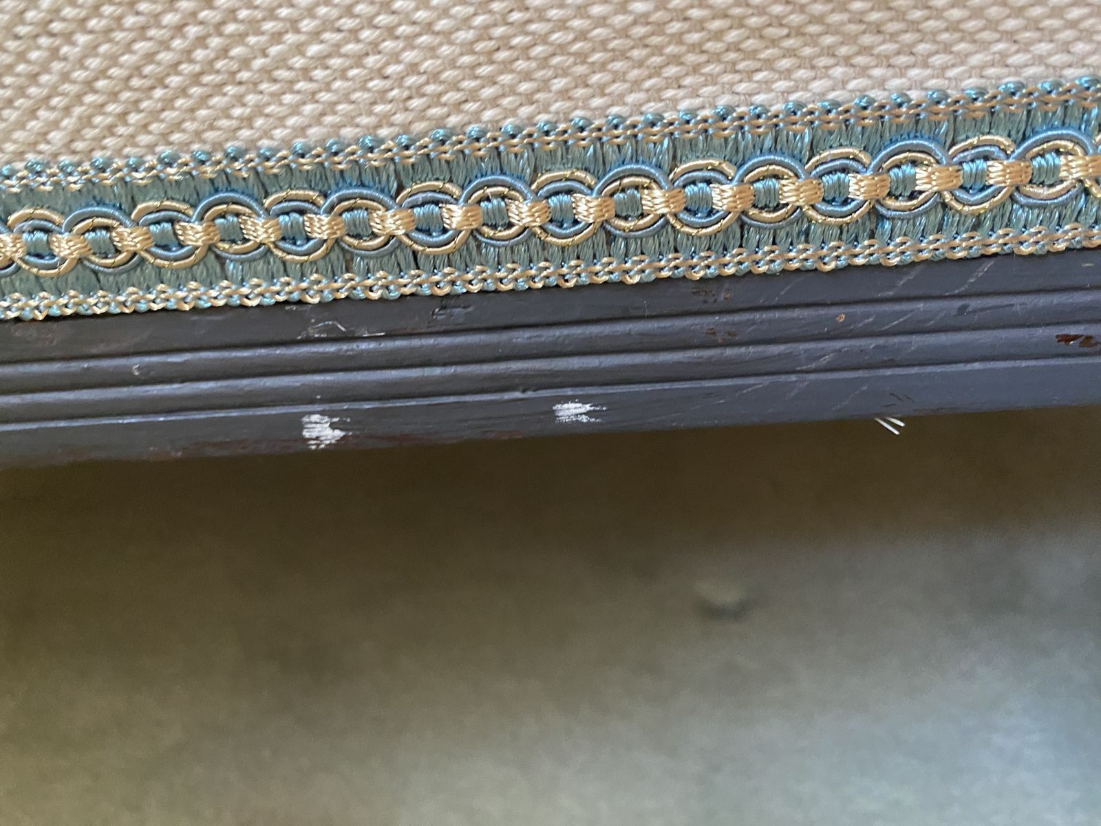 Late 19th/Early 20th Century Roll Back Chaise Longue *Re Covered photo vinterior