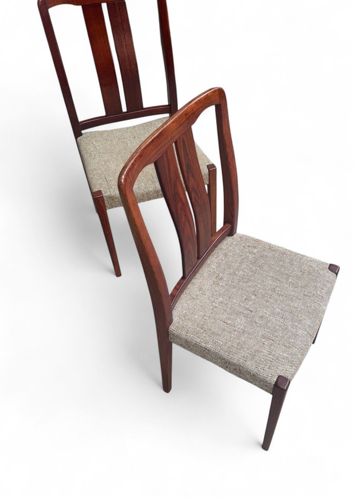 photo furniture Set Of Four Rosewood Dining Chairs Swedish C1960s Mid Century Retro