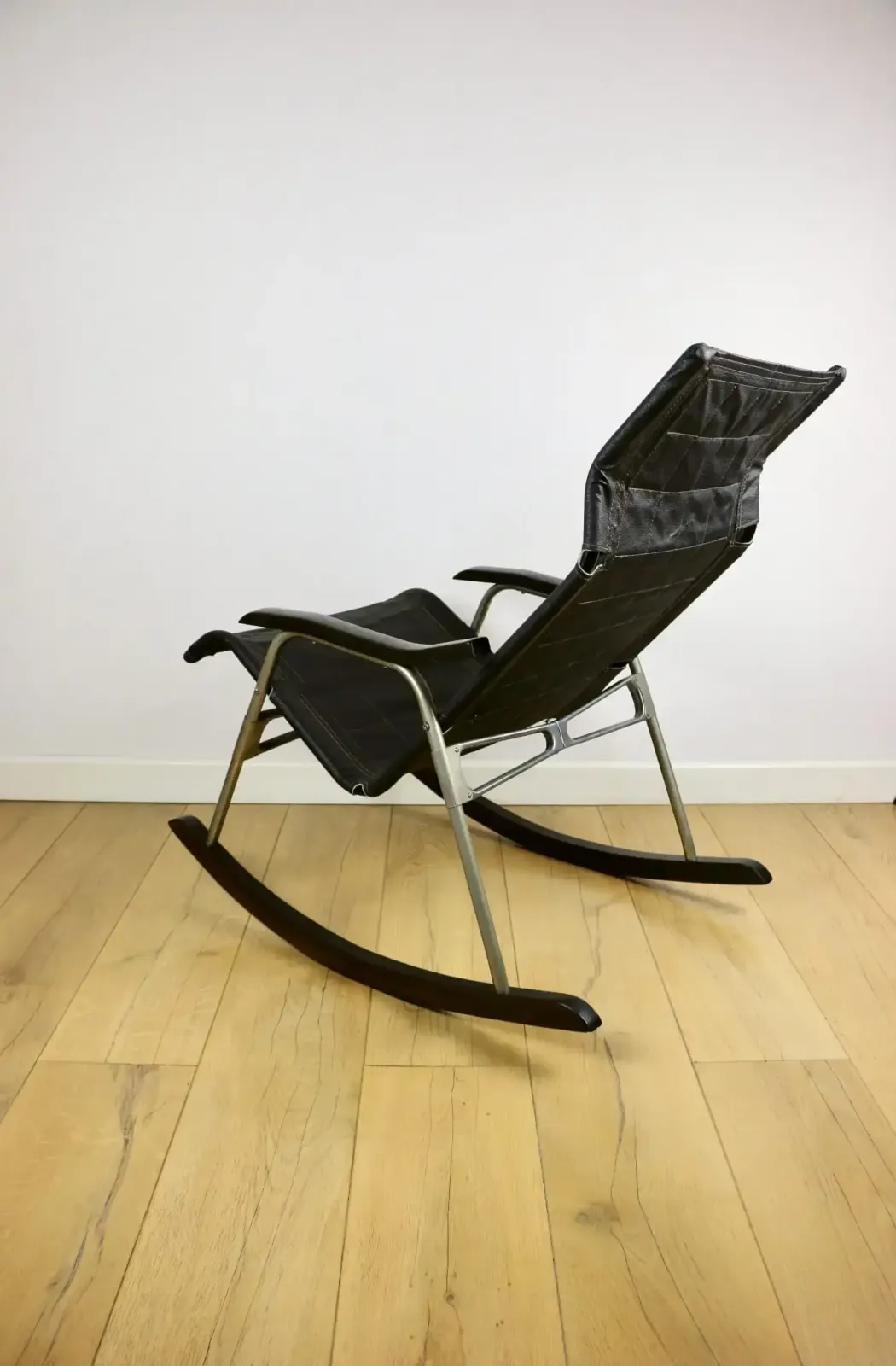 Takeshi Nii Folding Rocking Chair From The 1960s   Super Condition photo 1072.0