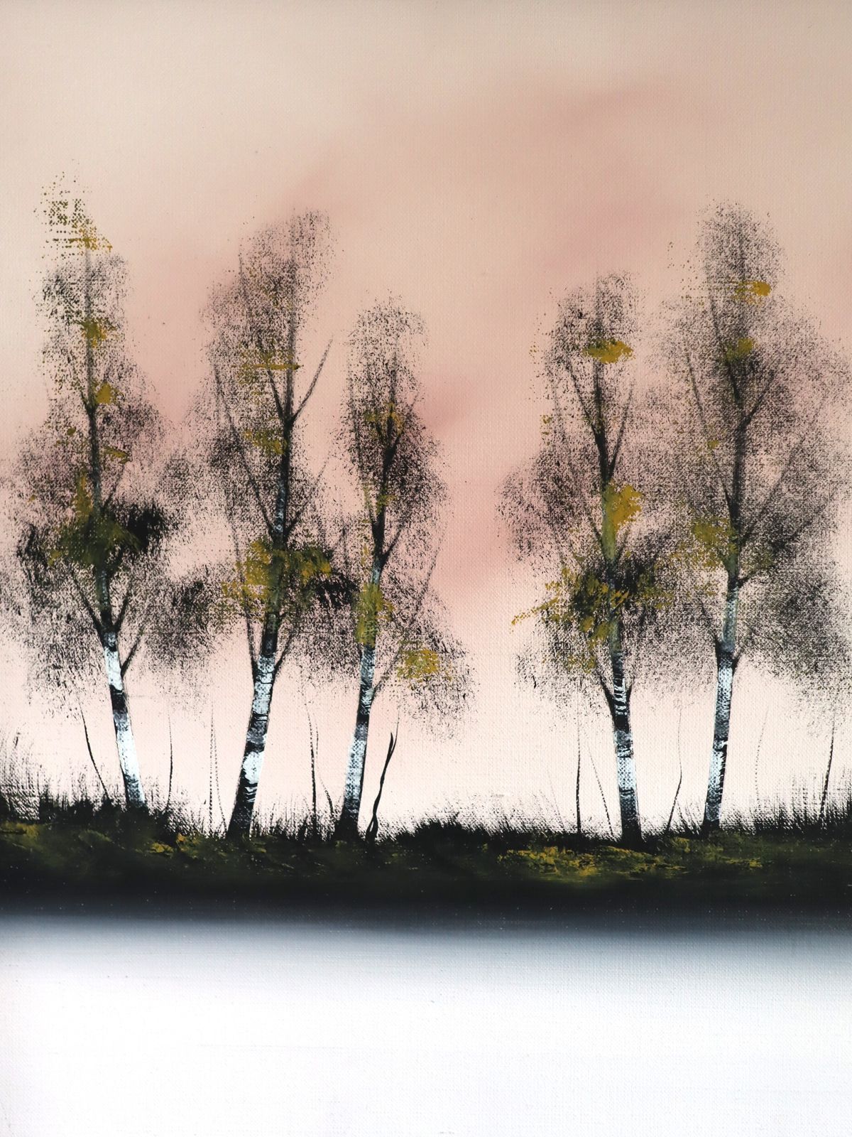 Blush Horizon (Set Of 2) Oil Painting photo 567.0