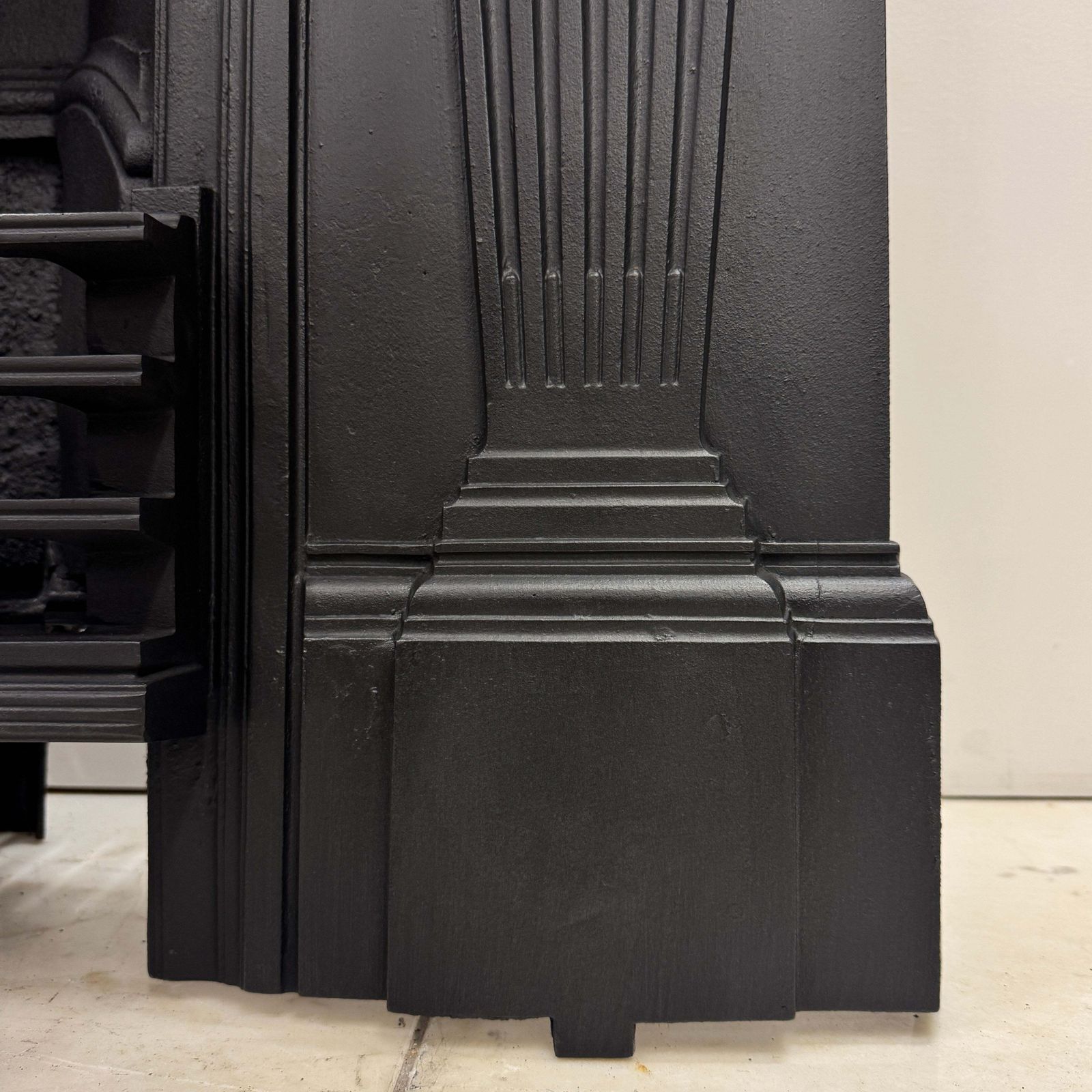 Antique Cast Iron Combination Fireplace photo for sale