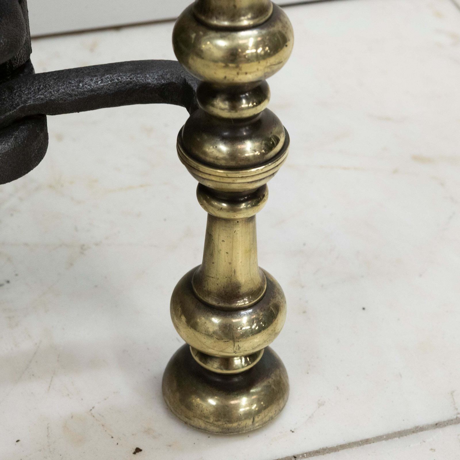 Antique Georgian Fire Basket With Brass Finials photo buy