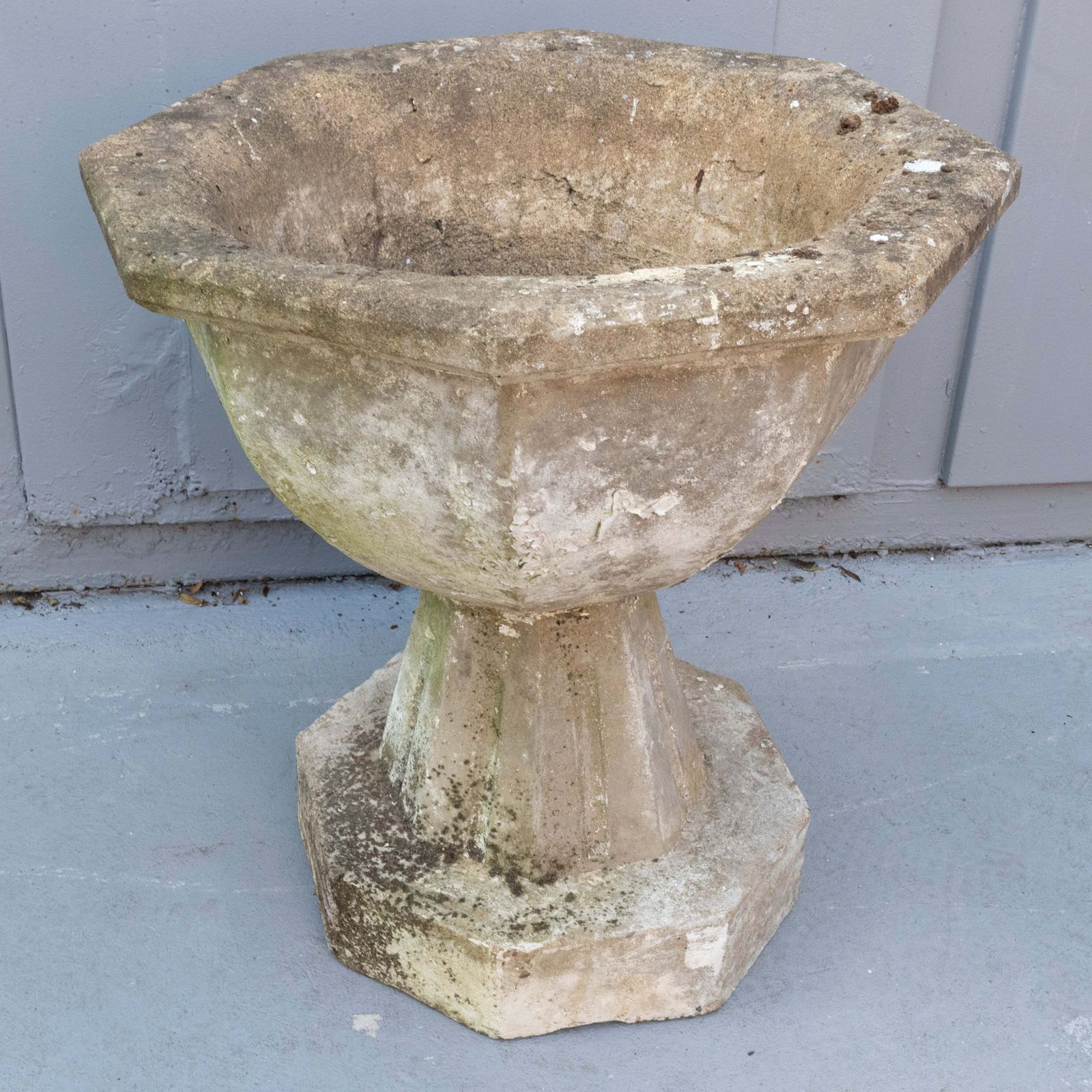 Antique Stone Urn, 1800s photo vintage