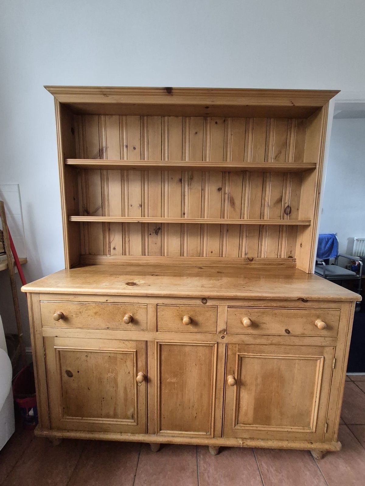 Antique Welsh Dresser, Pine photo furniture