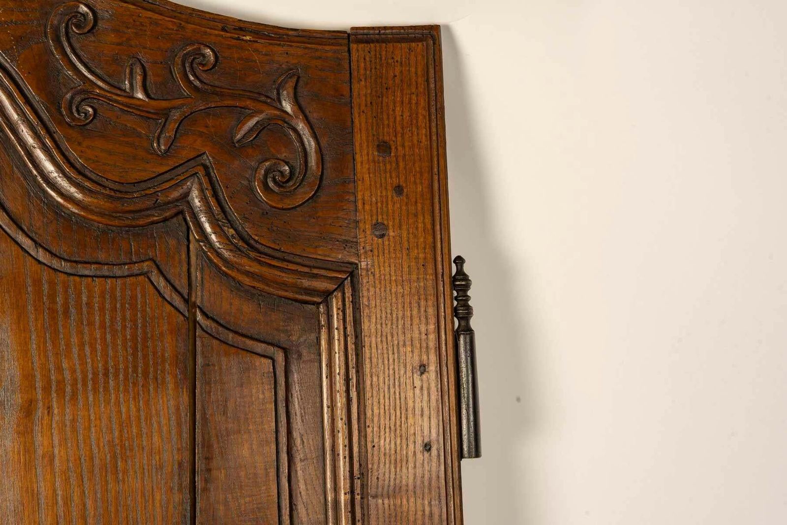 Pair Of Solid Wood Cupboard Doors, 19th Century, Napoleon III Period. photo vinterior