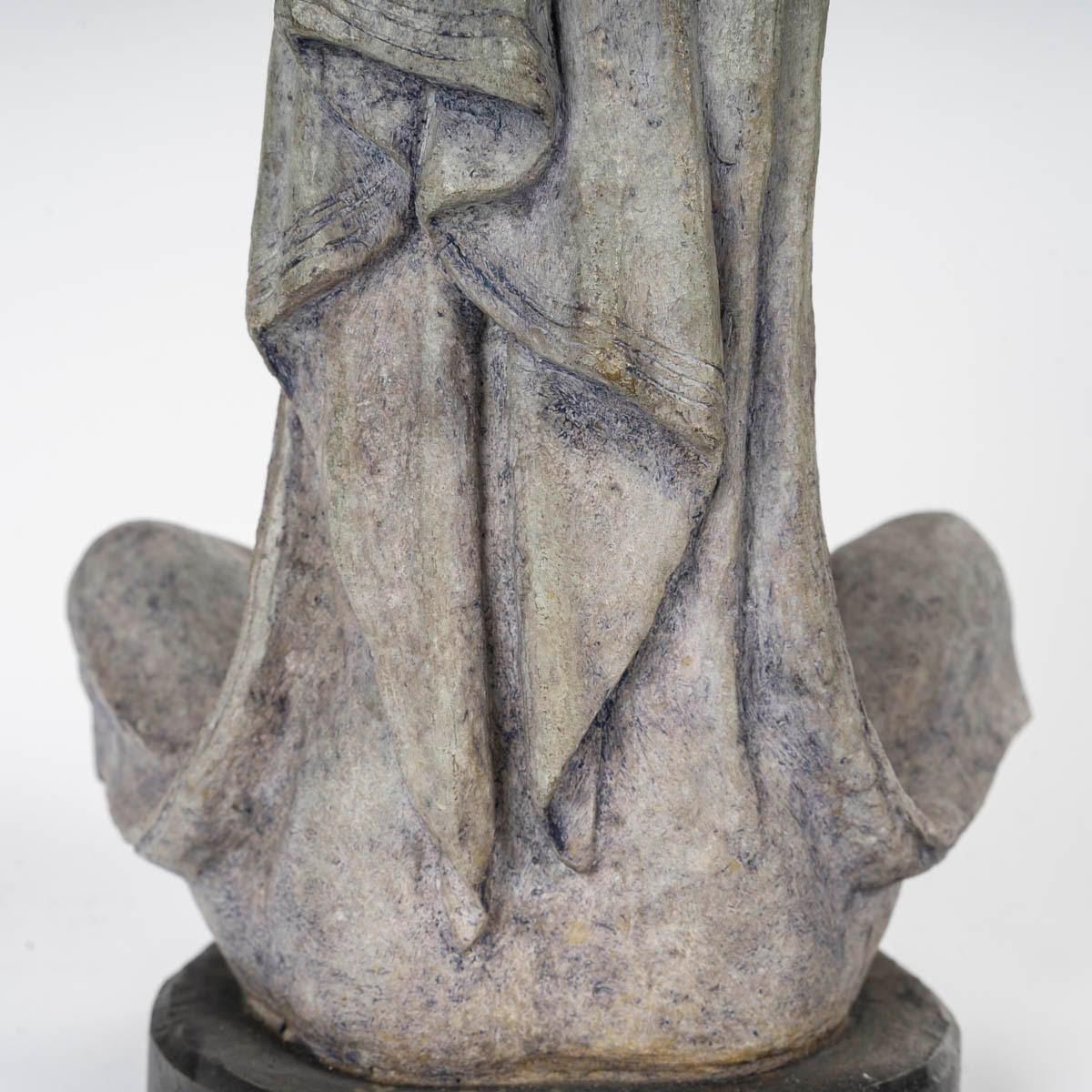 Bronze Sculpture Of A Woman, 1991, Signed. photo vinterior