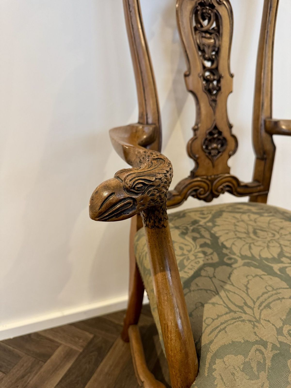 Fantastic Quality Set Of Ten Victorian Walnut Dining Chairs photo 11995.0