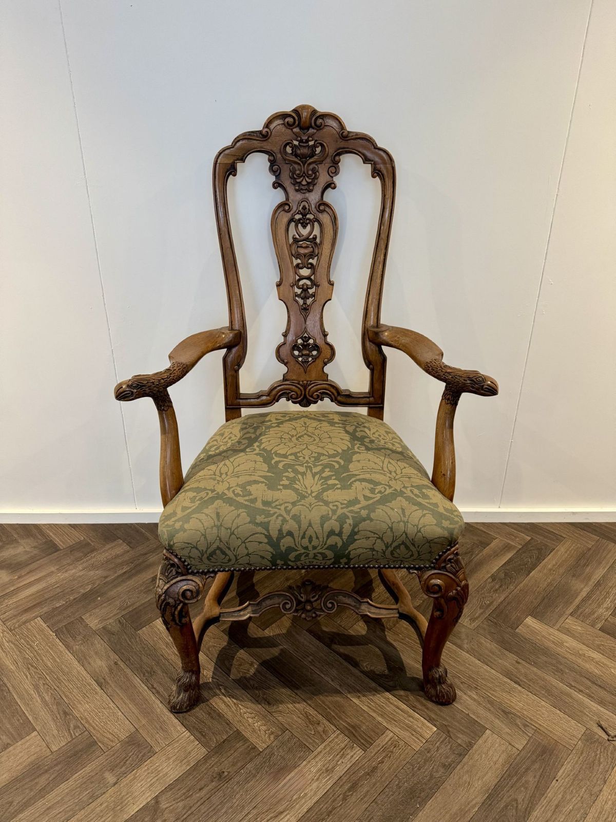 Furniture Fantastic Quality Set Of Ten Victorian Walnut Dining Chairs photo