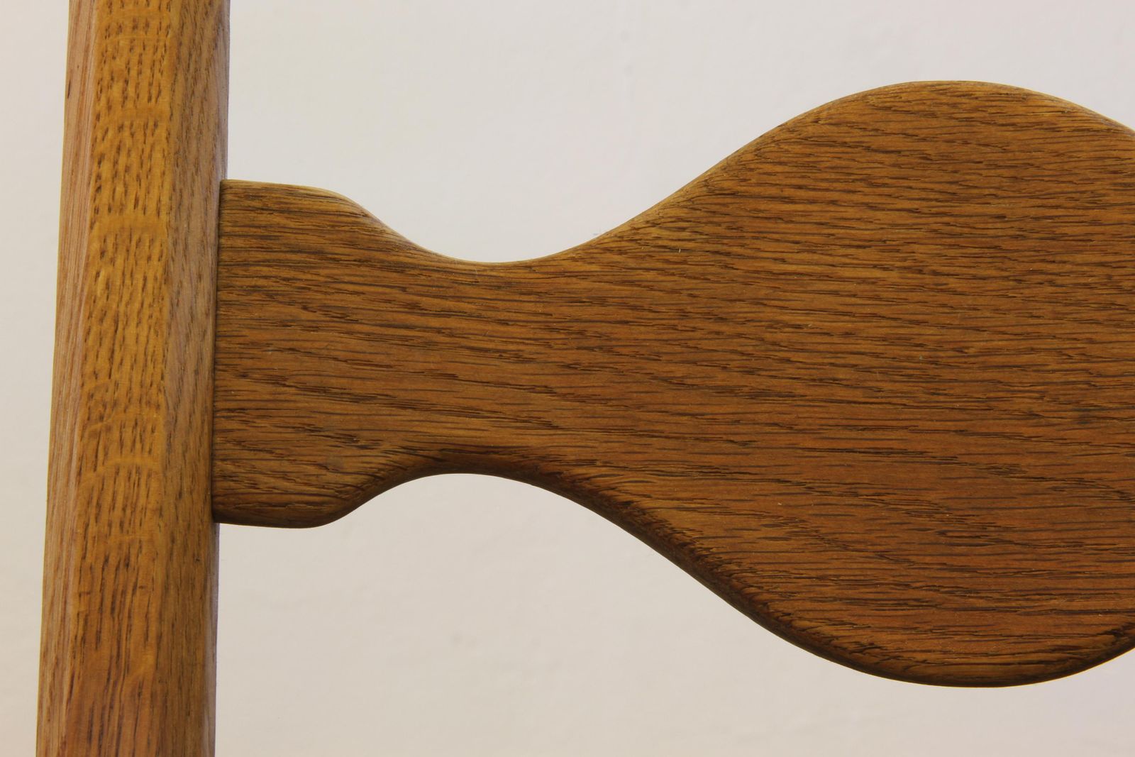 photo buy Vintage 1960s Danish Brutalist Ladderback Oak Chairs In The Style Of Kjærnulf