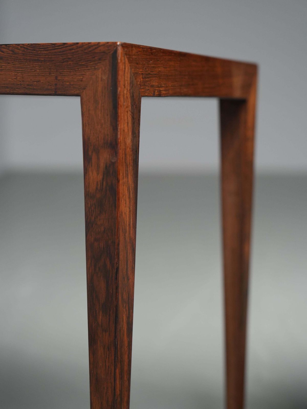 photo furniture Set Van 3 Nesttafels Van Severin Hansen Voor Haslev, Denemarken, Jaren 1960
