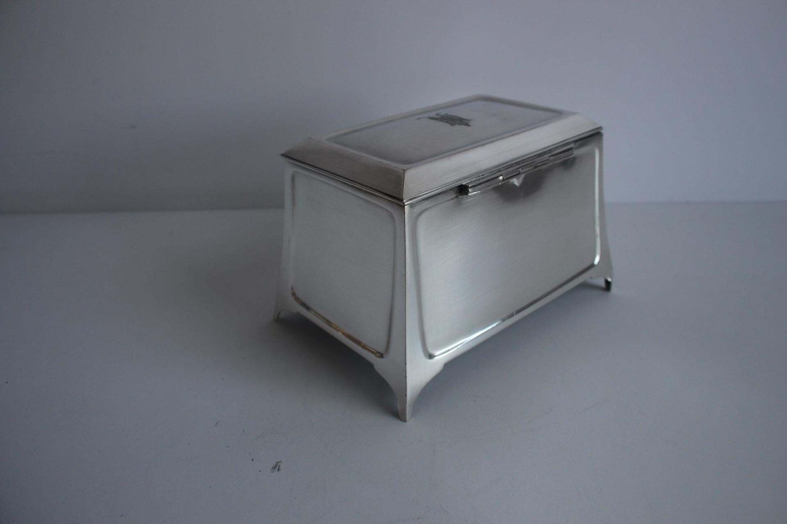 Cigarette Or Cigar Box, Art Krupp Berndorf, Circa 1900 photo 607.0