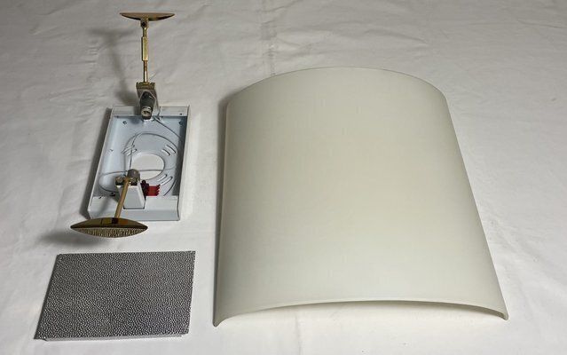 photo furniture Selis Pp35 Wall Lamps By Massari And Toso For Leucos, Italy, 1980s