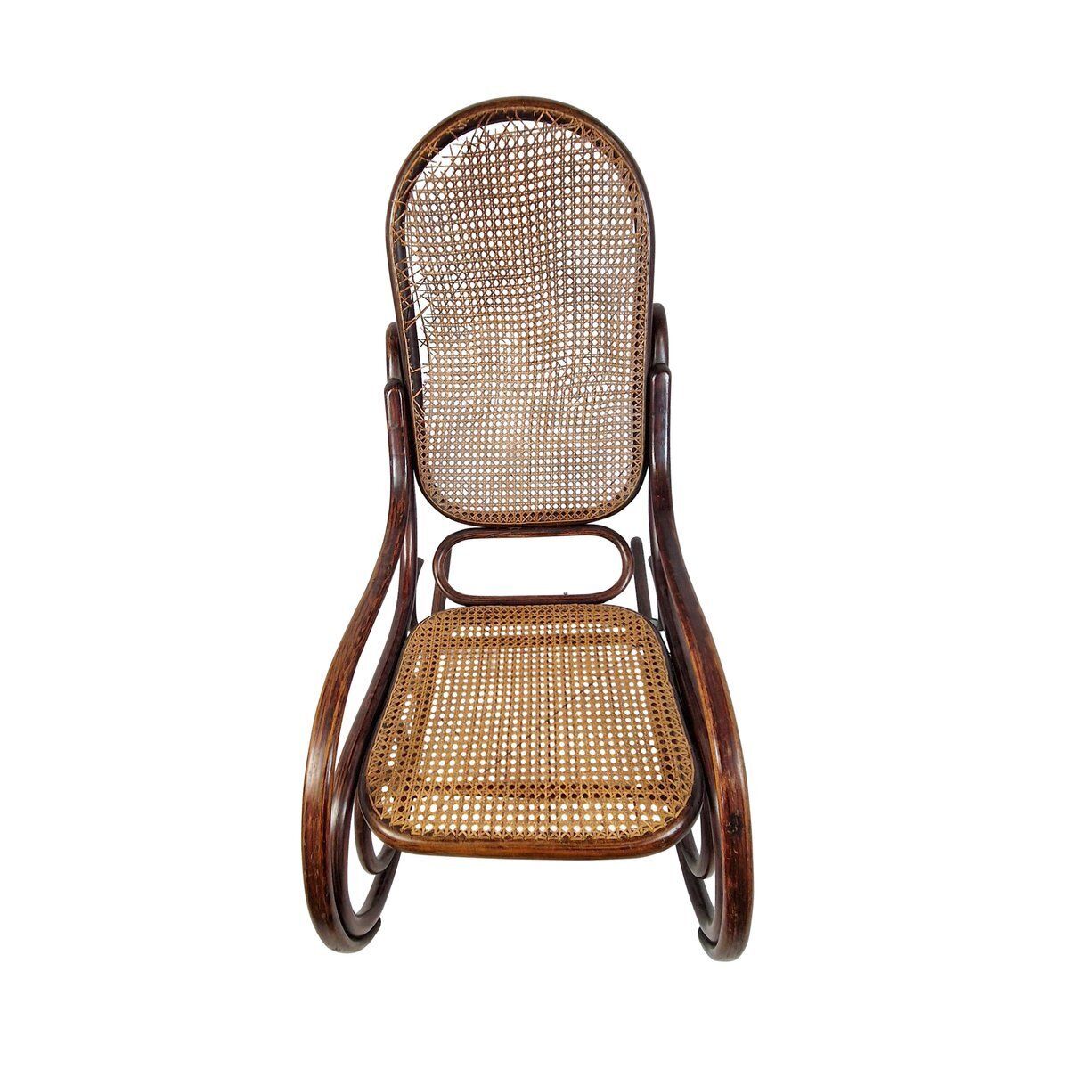 Art Nouveau Rocking Chair By Michael Thonet For Thonet Brothers, Austria, 1904 photo Furniture