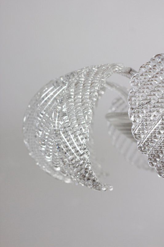 Art Deco Ninfea Murano Glass Chandelier From Barovier, Italy, 1940s photo buy