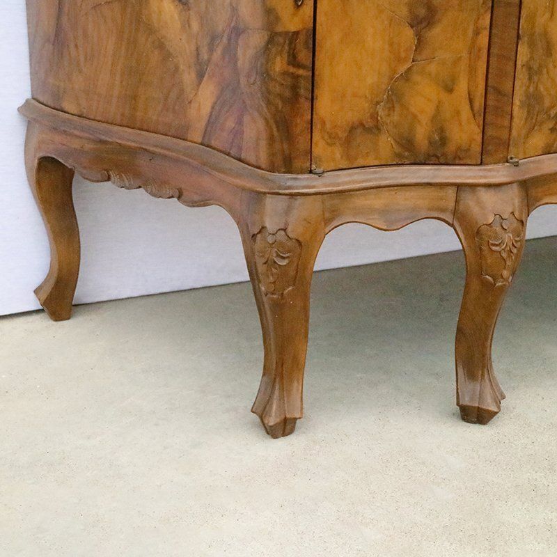 Furniture Late 19th To Early 20th Century Walnut Briar Secretaire photo