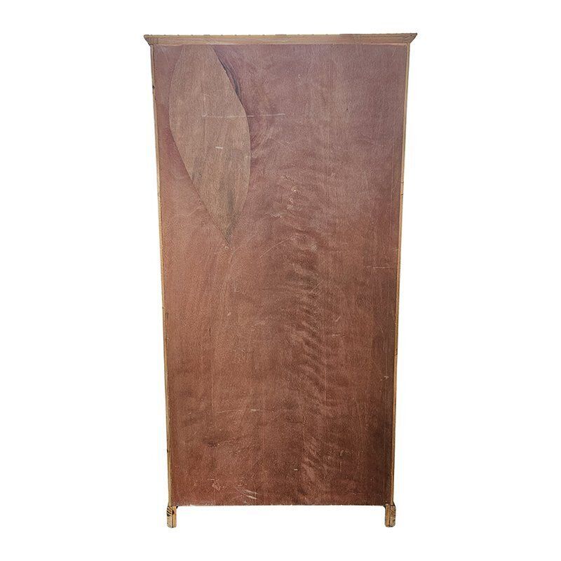 Display Cabinet In Metal And Wood, 1980s photo Furniture