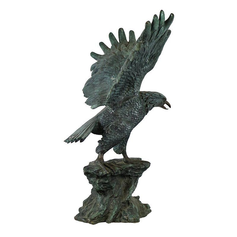 Patin Bronze Eagle Sculpture, Italy, 1970s, Bronze photo Art