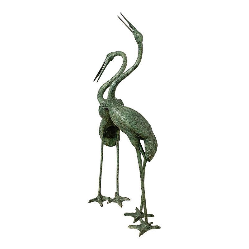 Bronze Heron Sculptures, Italy, 20th Century, Set Of 2 photo buy