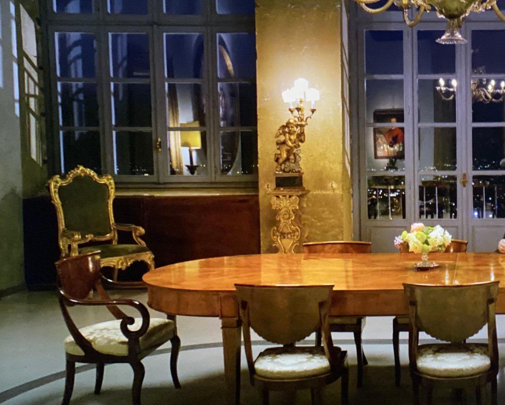 Italian Dining Chairs Including 2 Armchairs, 1790s, Set Of 10 photo for sale