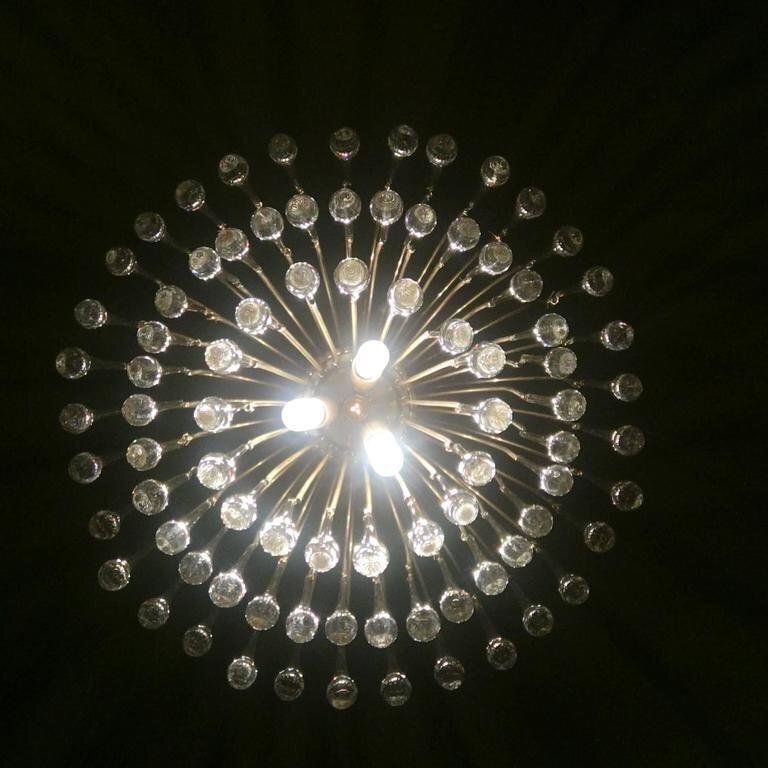 Murano Chandelier In The Style Of Venini, 1960s photo vinterior