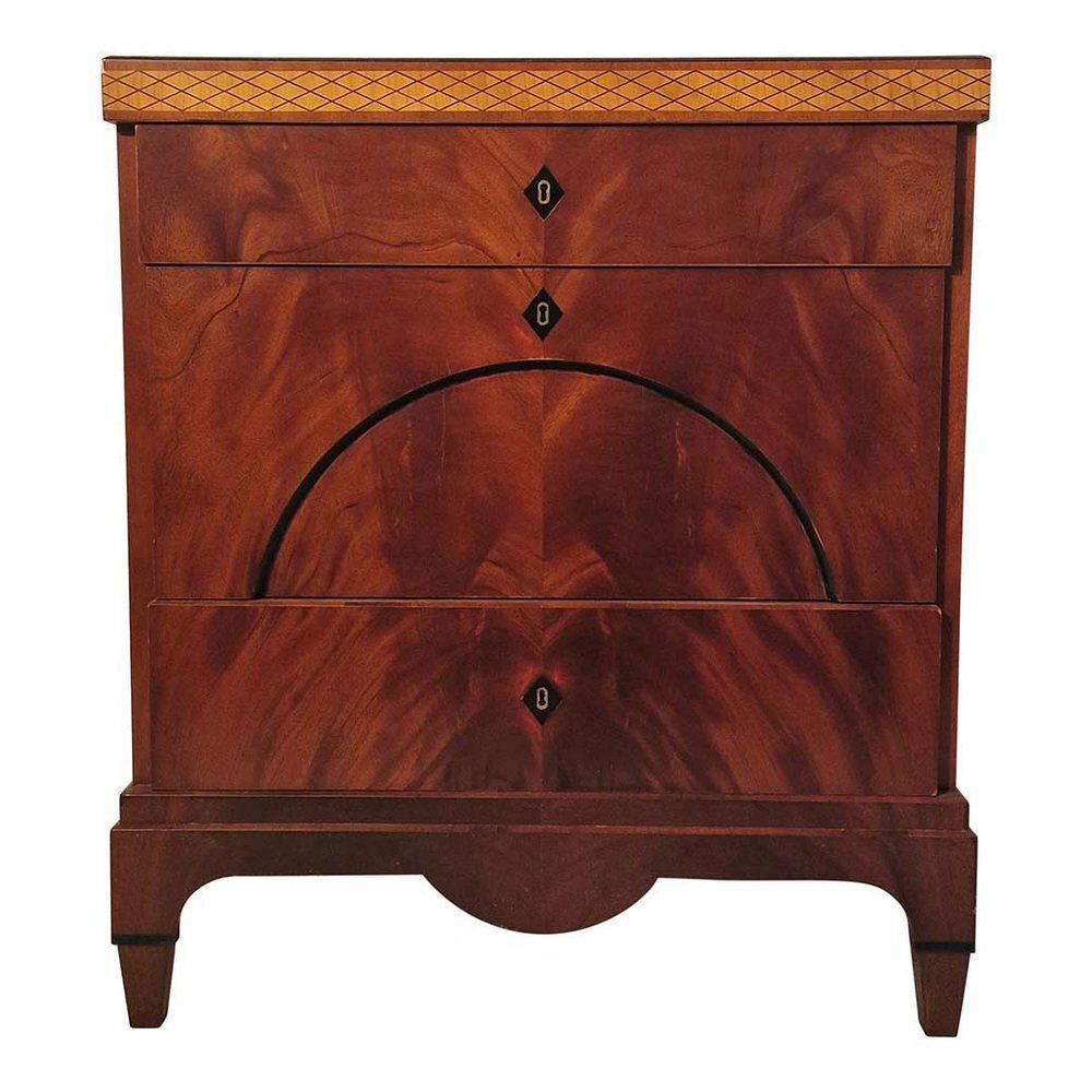 Empire Chest Of 3 Drawers, Mid 19th Century