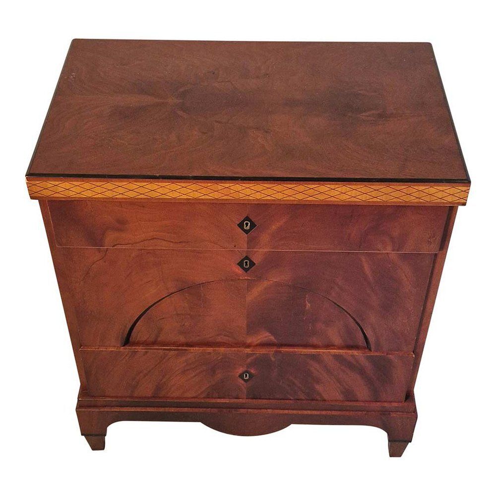 Empire Chest Of 3 Drawers, Mid 19th Century photo 2475.0