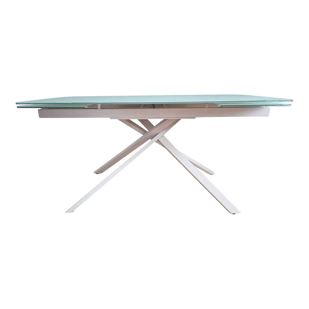 Extendable Glass Dining Table, 1980s photo Furniture