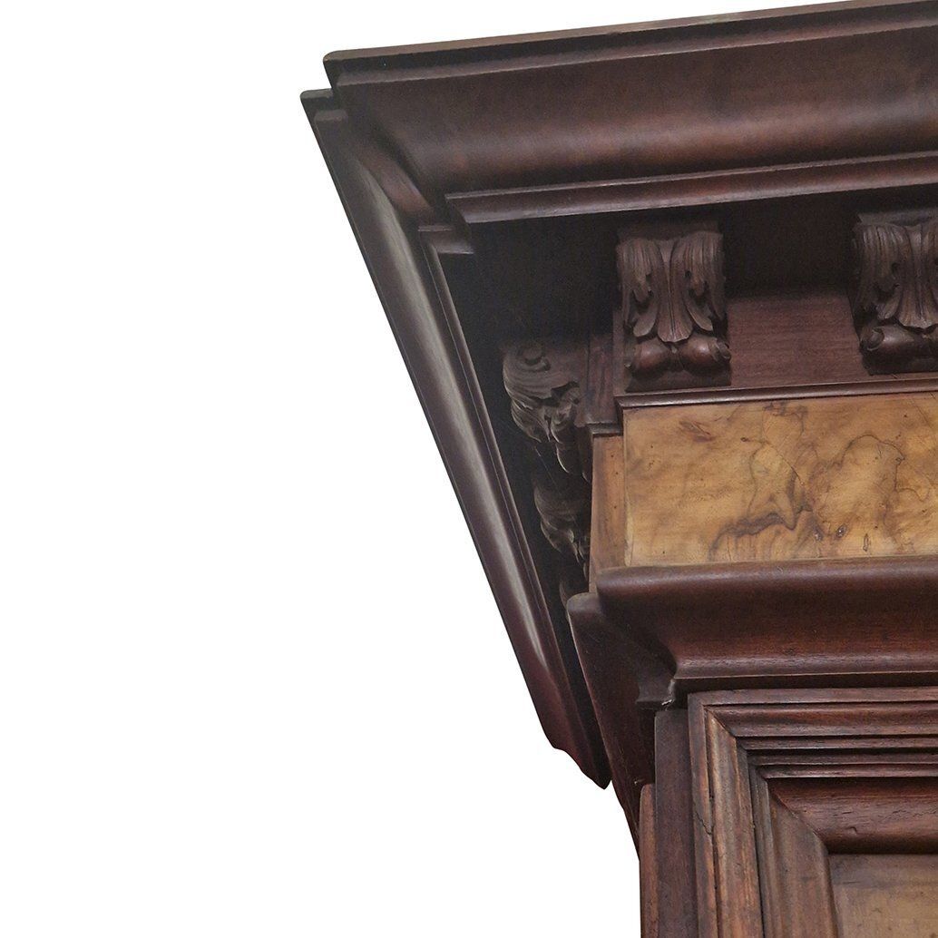 Wardrobe With Four Paneled Doors, Italy, 19th Century photo vinterior