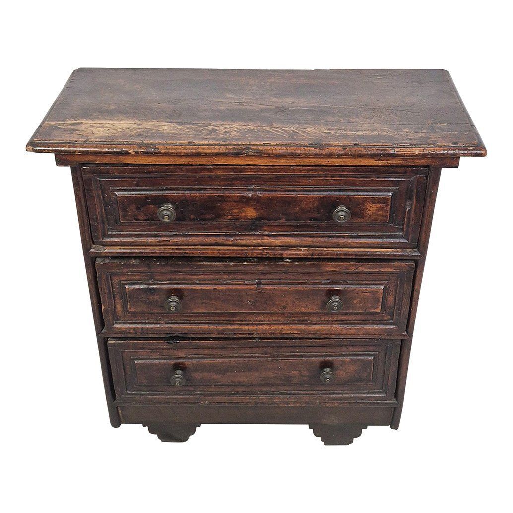 Vintage Walnut Wooden Chest, 1960s photo Furniture