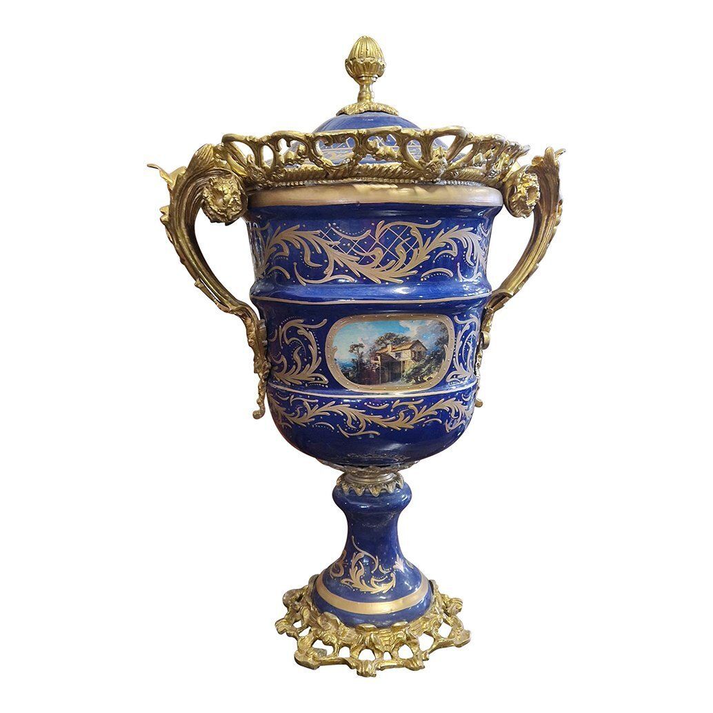 Second Half Of The 20th Century Baroque French Vases, France, 1980s, Set Of 2