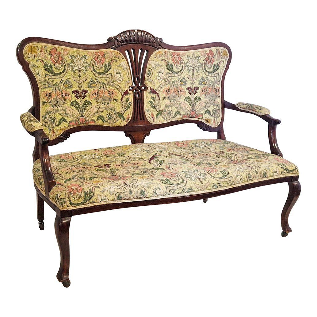 Liberty Style Living Room Set, 1920s, Set Of 6 photo vinterior
