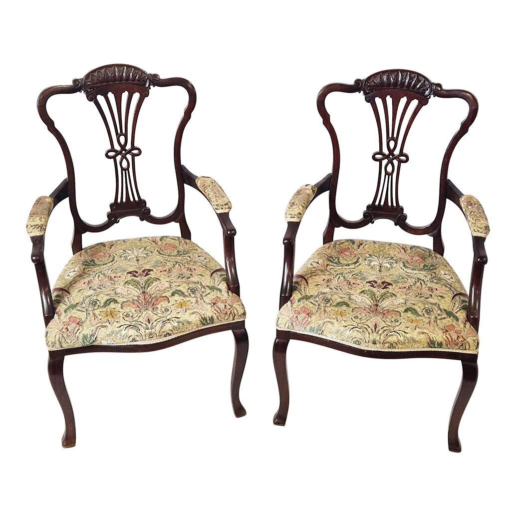 photo for sale Liberty Style Living Room Set, 1920s, Set Of 6