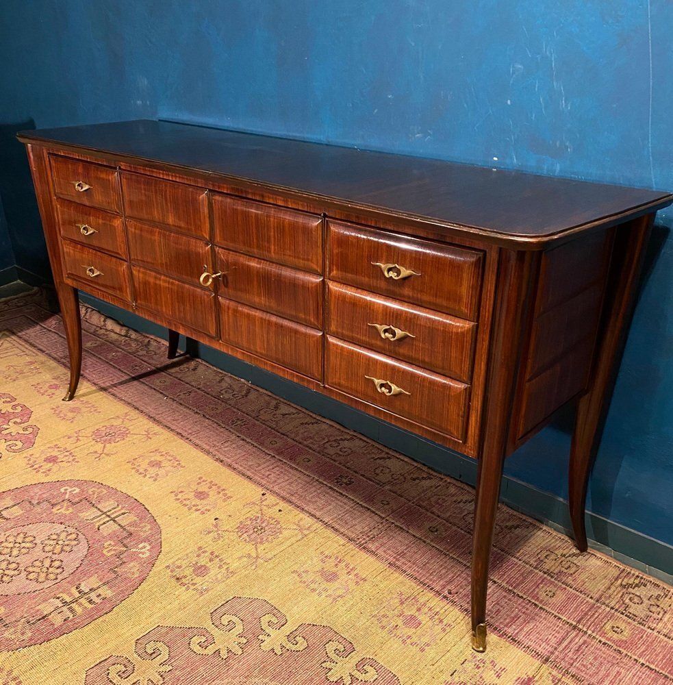 Italian Bar Cabinet Attributed To Paolo Buffa, 1950s photo buy