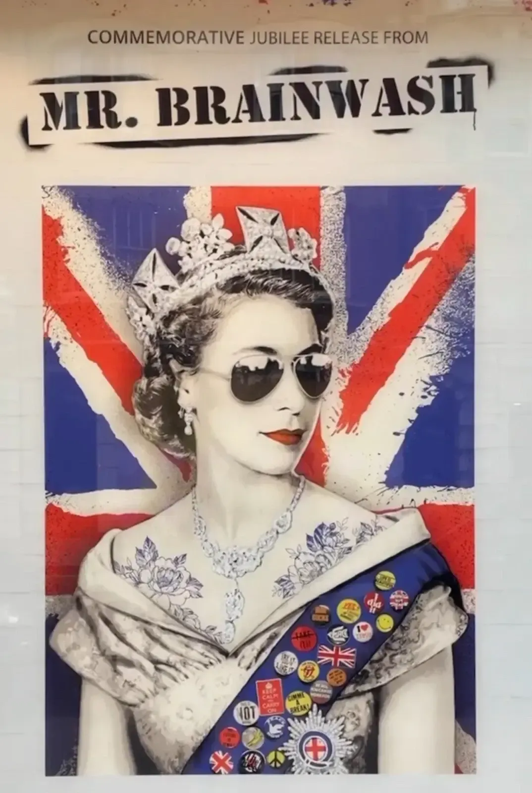 Mr Brainwash Queen Of Hearts, 1960s photo furniture