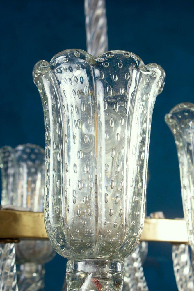 photo furniture Art Deco Chandelier By Barovier & Toso