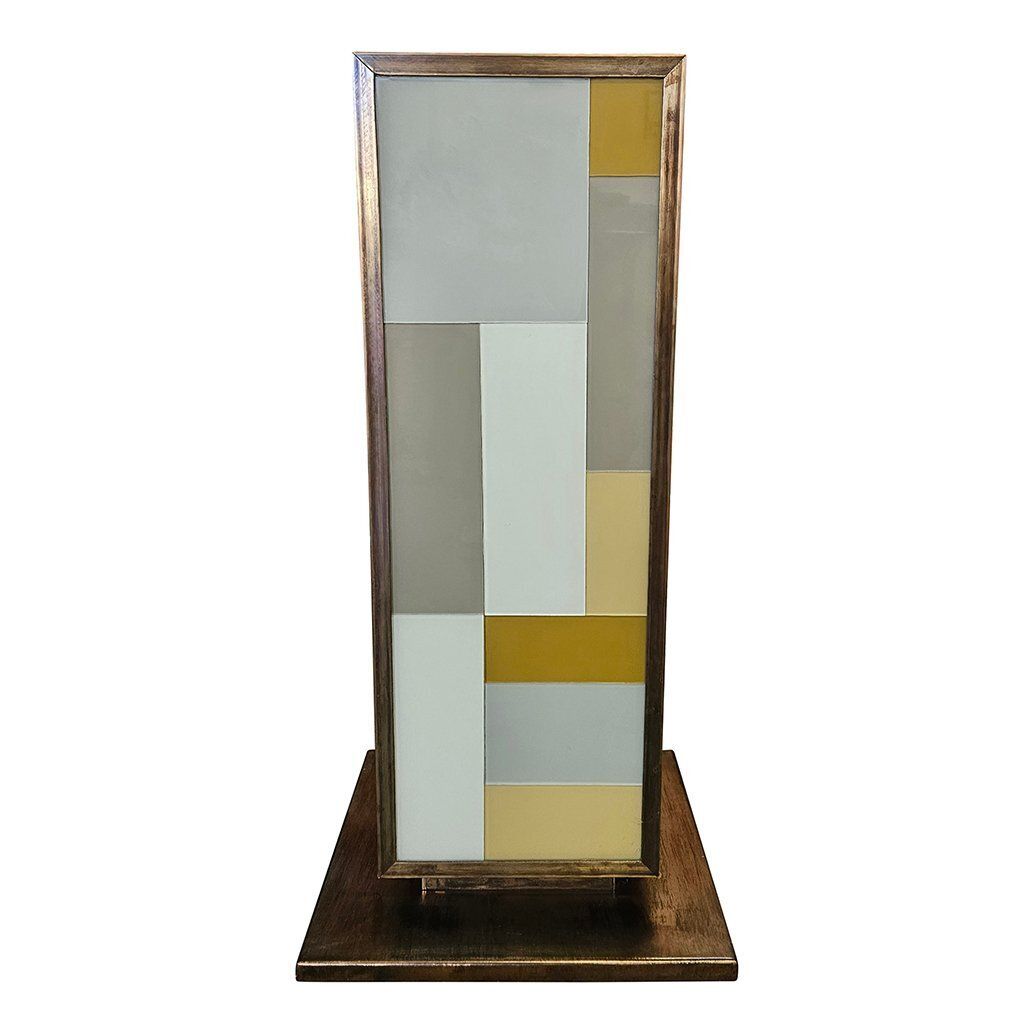 Columns In Brass And Murano Glass, 1980s, Set Of 2 photo buy