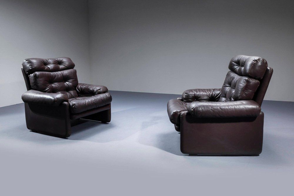Set Of Armchairs Attributed To Afra E Tobia Scarpa, Italy, 1970s photo Furniture