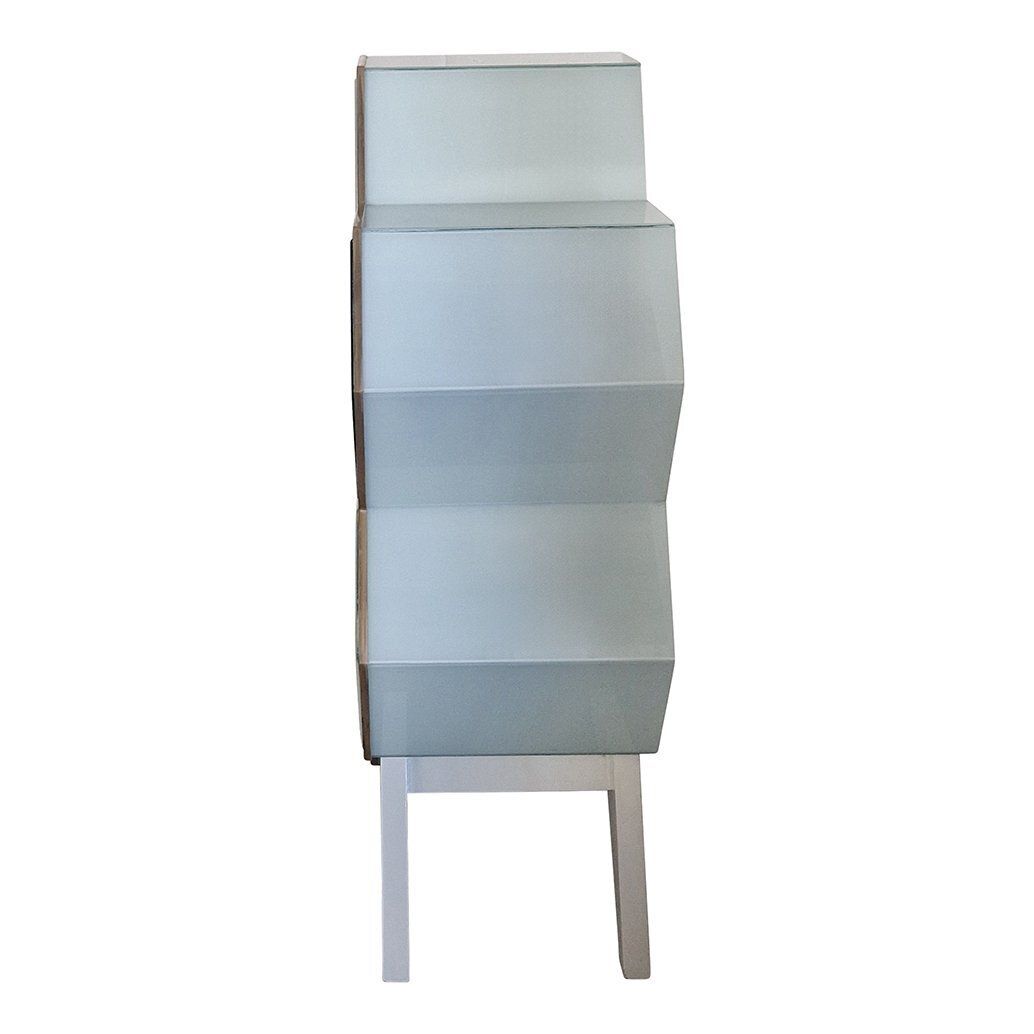 Glass Chest Of Drawers, 1980s photo buy