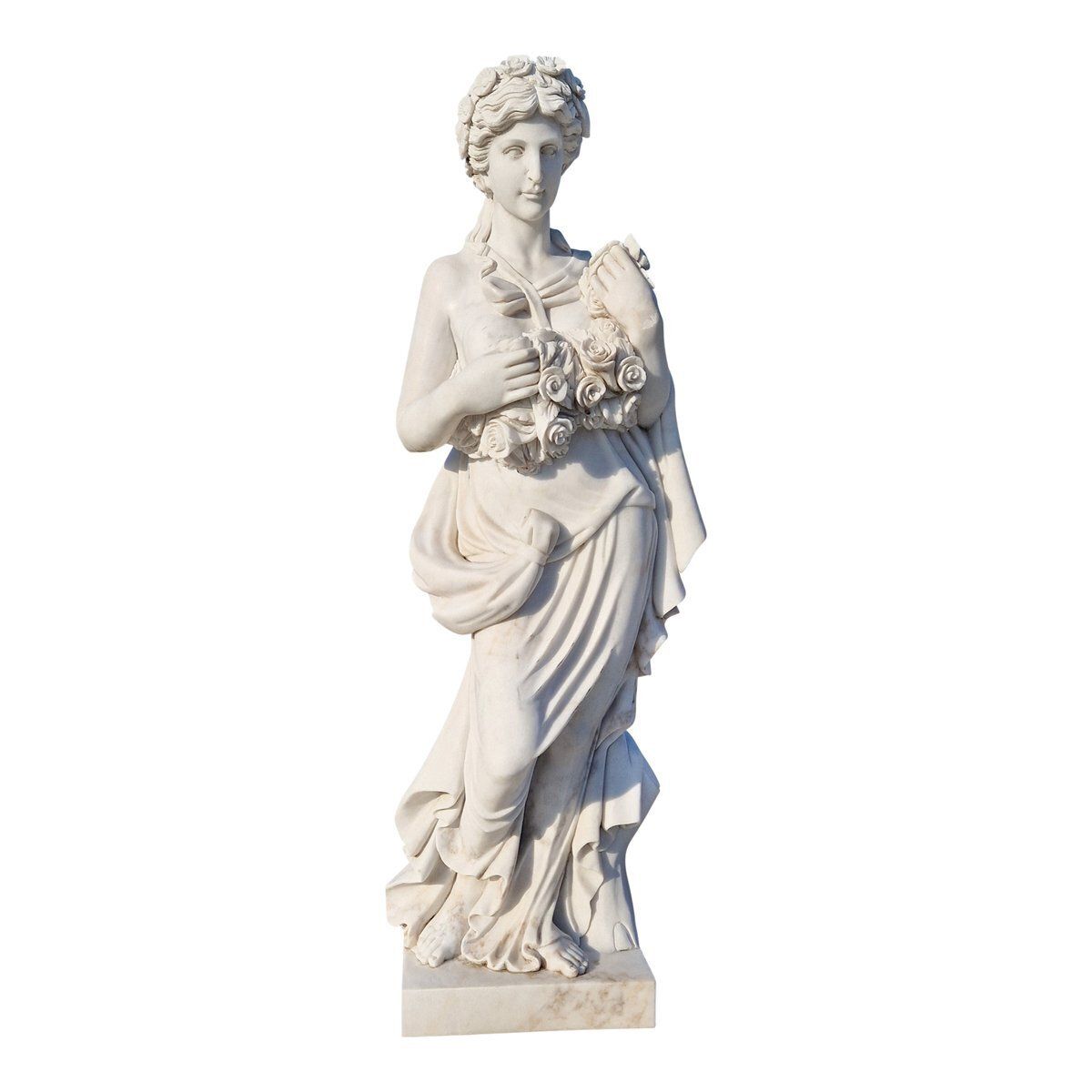Italian Artist, Four Seasons Statues, Marble, Set Of 4 photo for sale