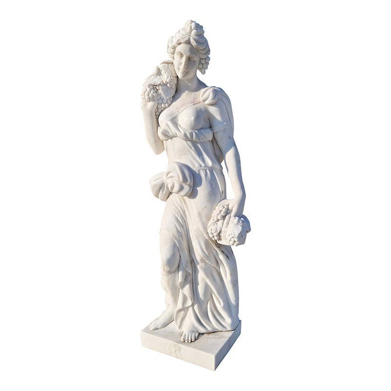 Italian Artist, Four Seasons Statues, Marble, Set Of 4 photo Art